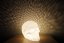 Voronoi Lebka – LED lampa - Bílá, 20cm