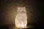 Voronoi Kočka – LED lampa - Bílá, 25cm