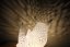 Voronoi Hlava Nosorožce – LED lampa - Bílá, 20cm