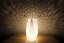 Voronoi Hlava Nosorožce – LED lampa - Bílá, 20cm
