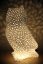 Voronoi Sova – LED lampa - Bílá, 25cm