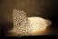 Voronoi Ležící Kočka – LED lampa - Bílá, 30cm