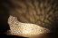 Voronoi Ležící Kočka – LED lampa - Bílá, 30cm
