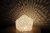Voronoi Geometrická Koule– LED lampa - Bílá, 20cm